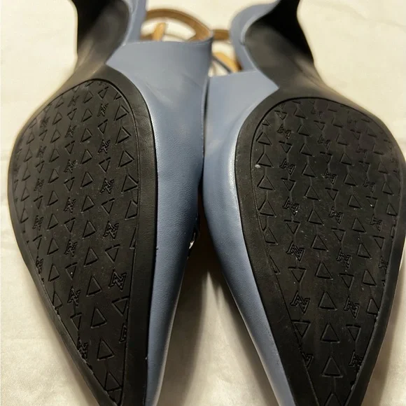 Adrienne Vittadini blue sling backs - Picture 6 of 6